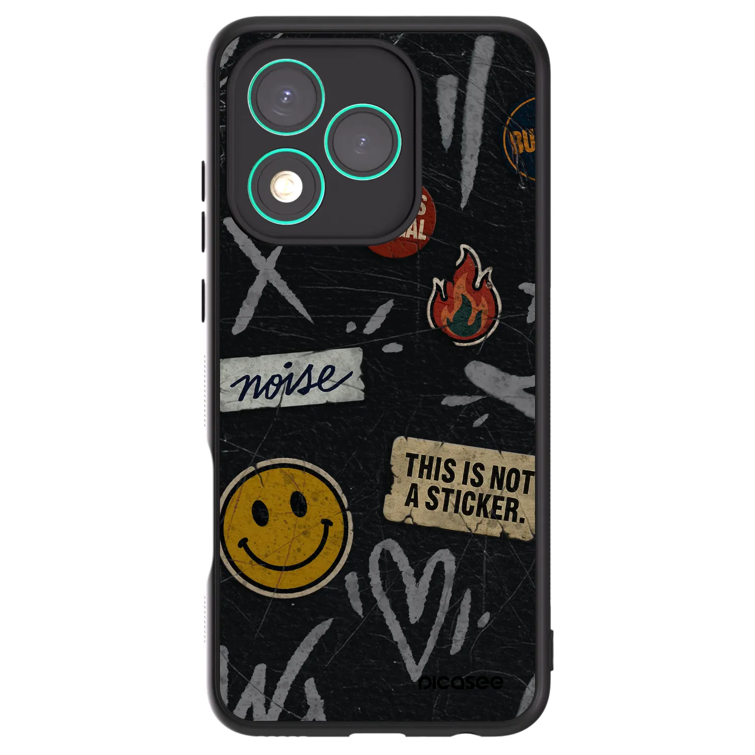 Picasee ULTIMATE CASE für Honor 400 Lite 5G - STICKERS x TAGS