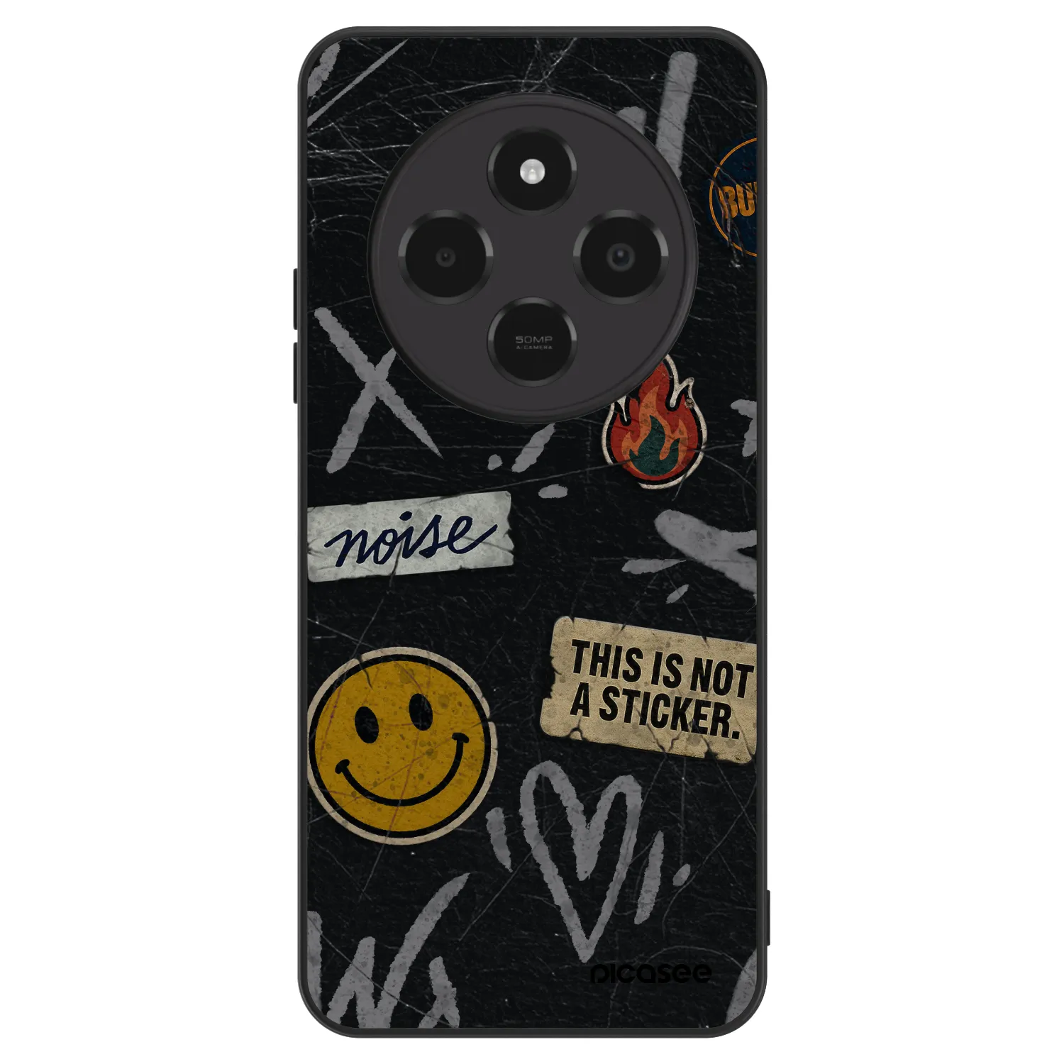 Picasee ULTIMATE CASE für Xiaomi Poco C75 - STICKERS x TAGS