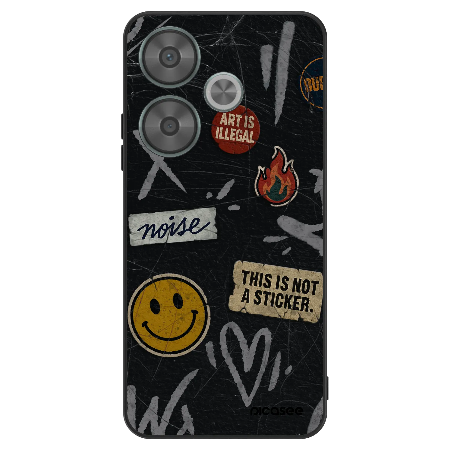 Picasee ULTIMATE CASE für Xiaomi Poco F6 - STICKERS x TAGS