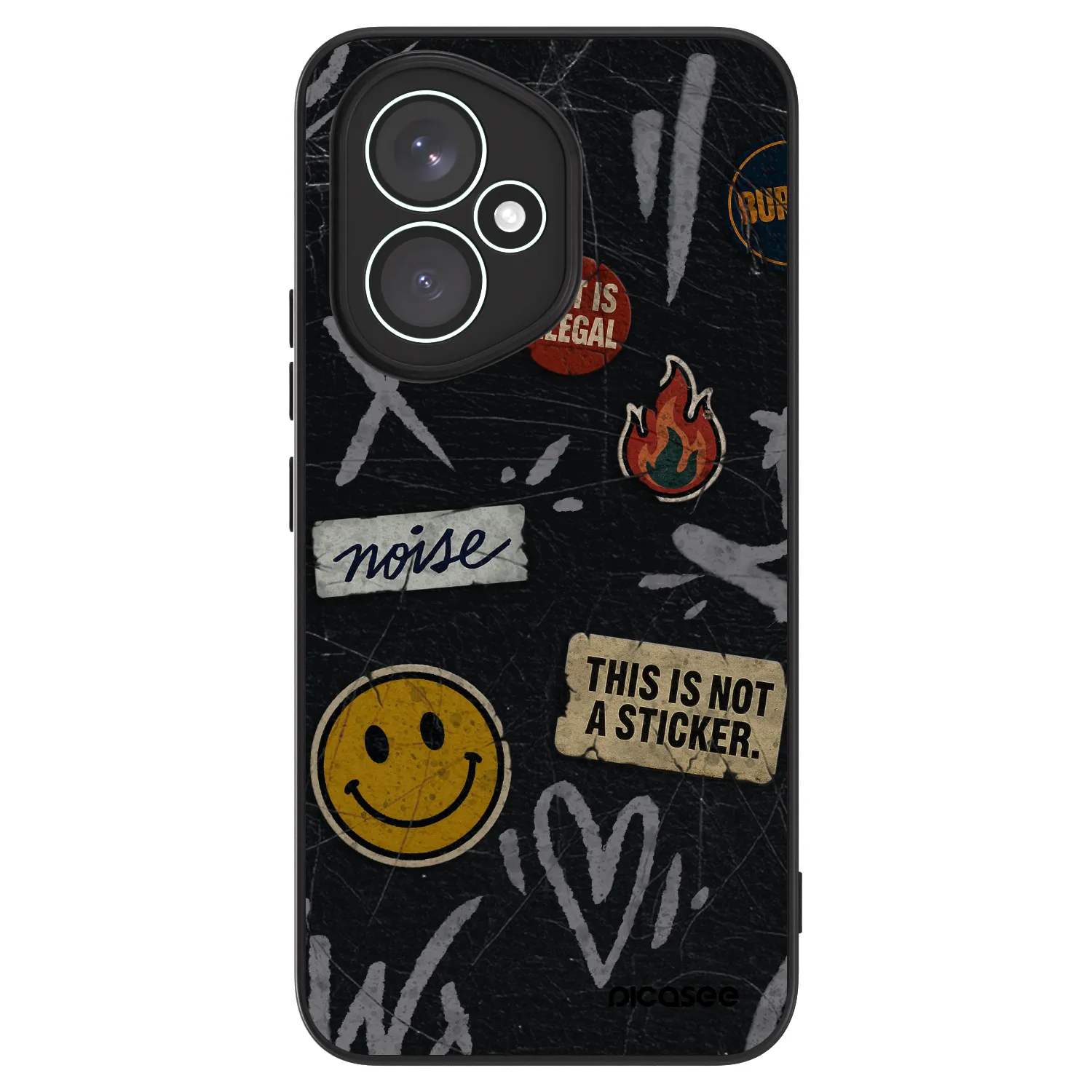 Picasee ULTIMATE CASE für Honor 400 5G - STICKERS x TAGS