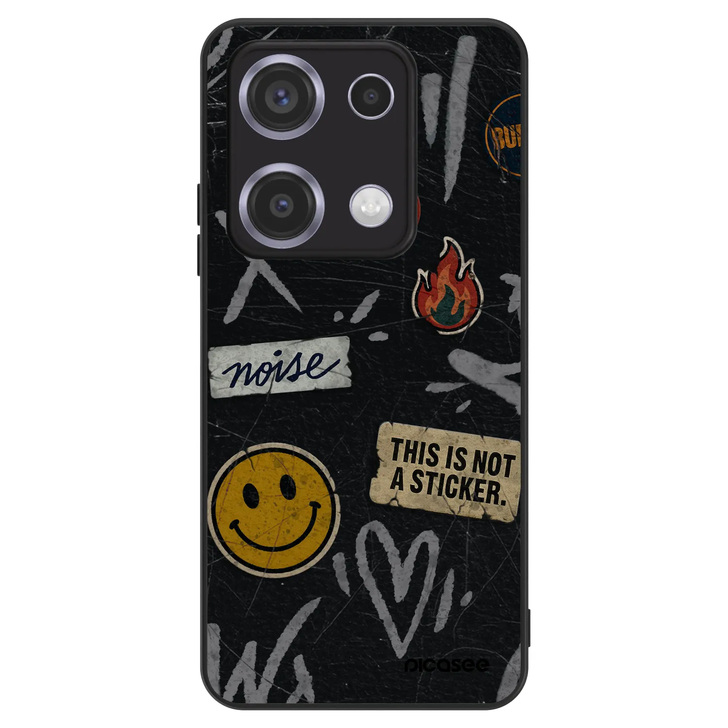 Picasee ULTIMATE CASE für Xiaomi Redmi Note 14S - STICKERS x TAGS