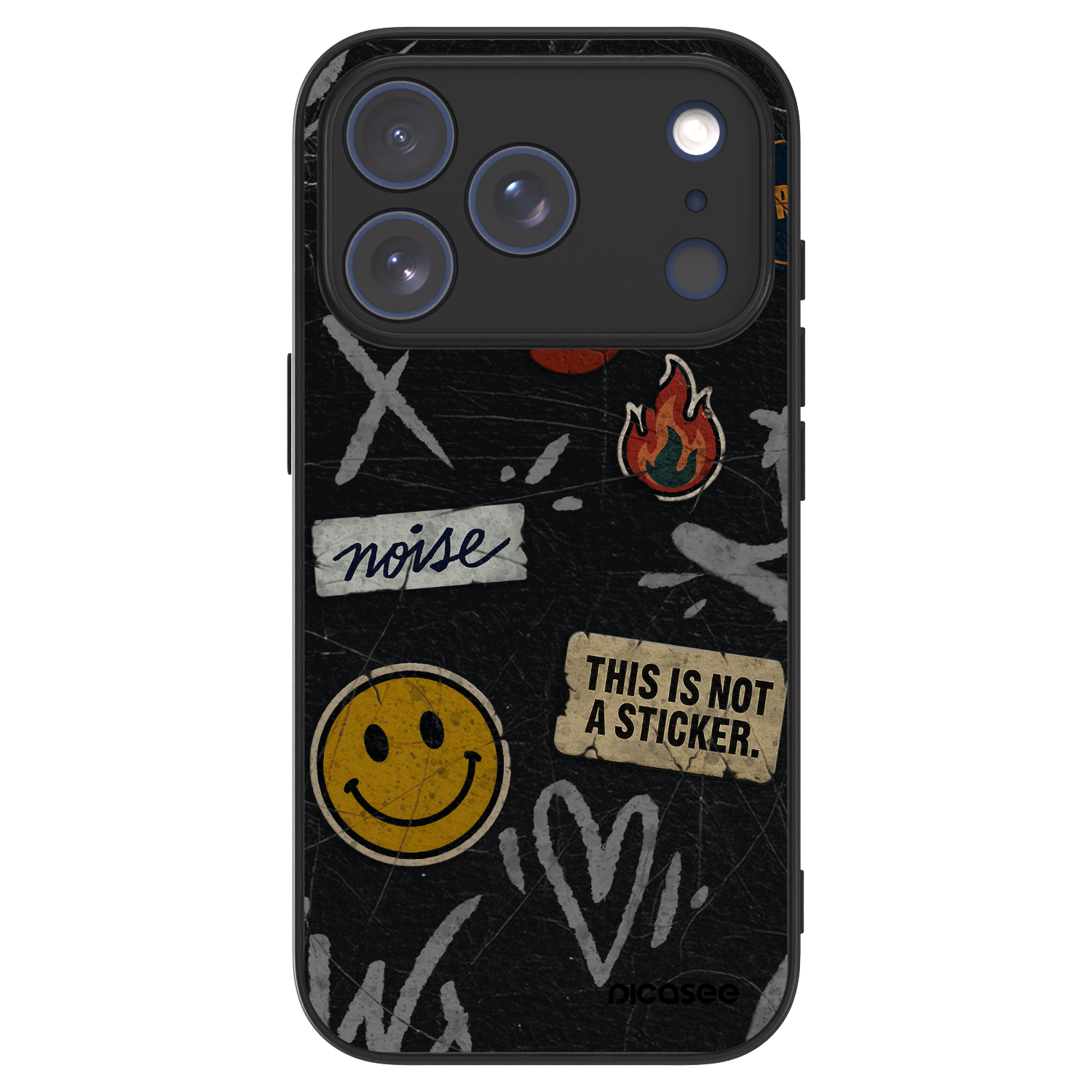 Picasee ULTIMATE CASE MagSafe für Apple iPhone 17 Pro - STICKERS x TAGS