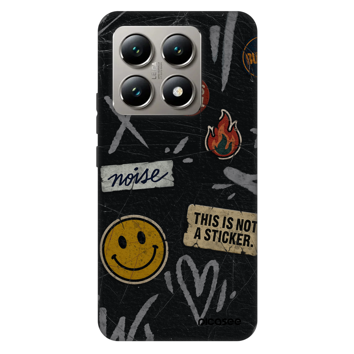 Picasee Fashion Case für Xiaomi 14T - STICKERS x TAGS