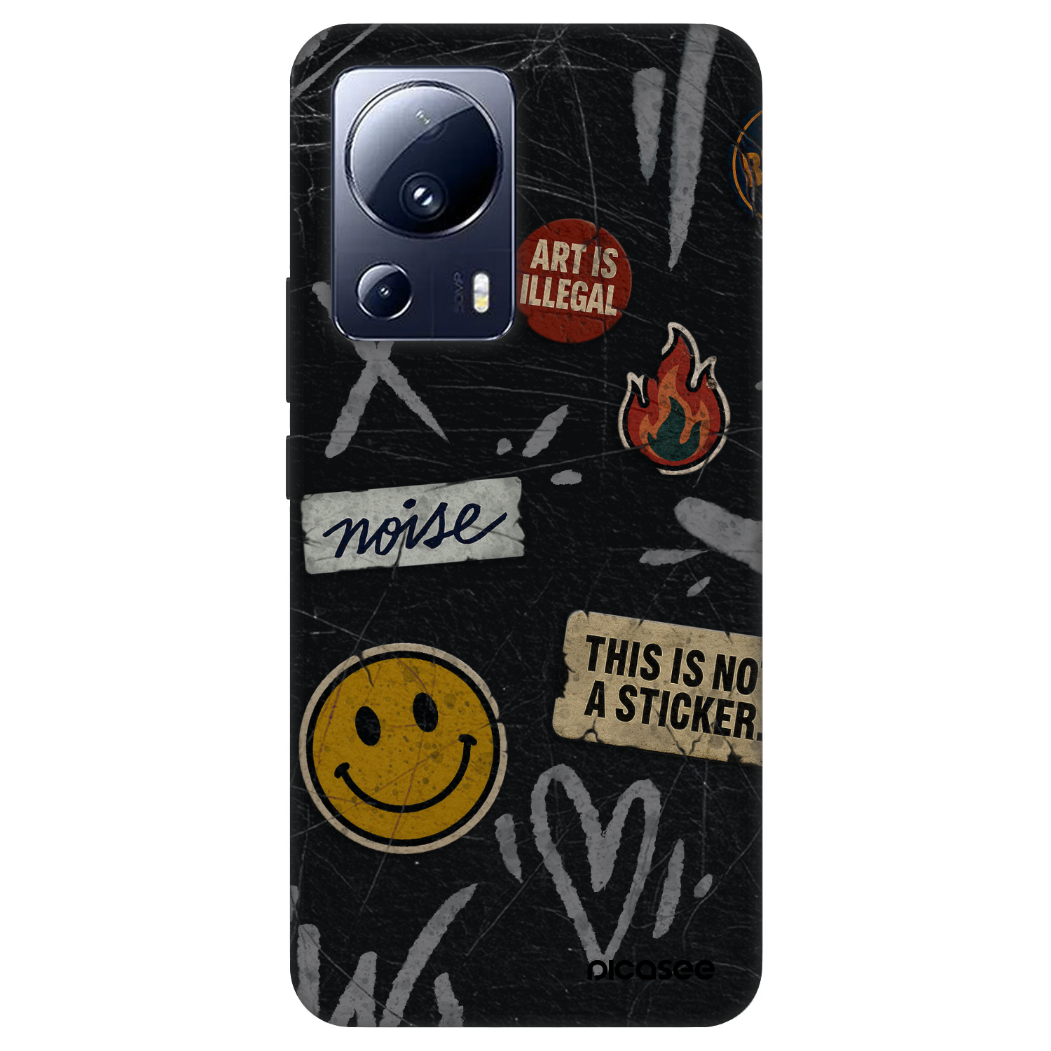 Picasee Fashion Case für Xiaomi 13 Lite - STICKERS x TAGS