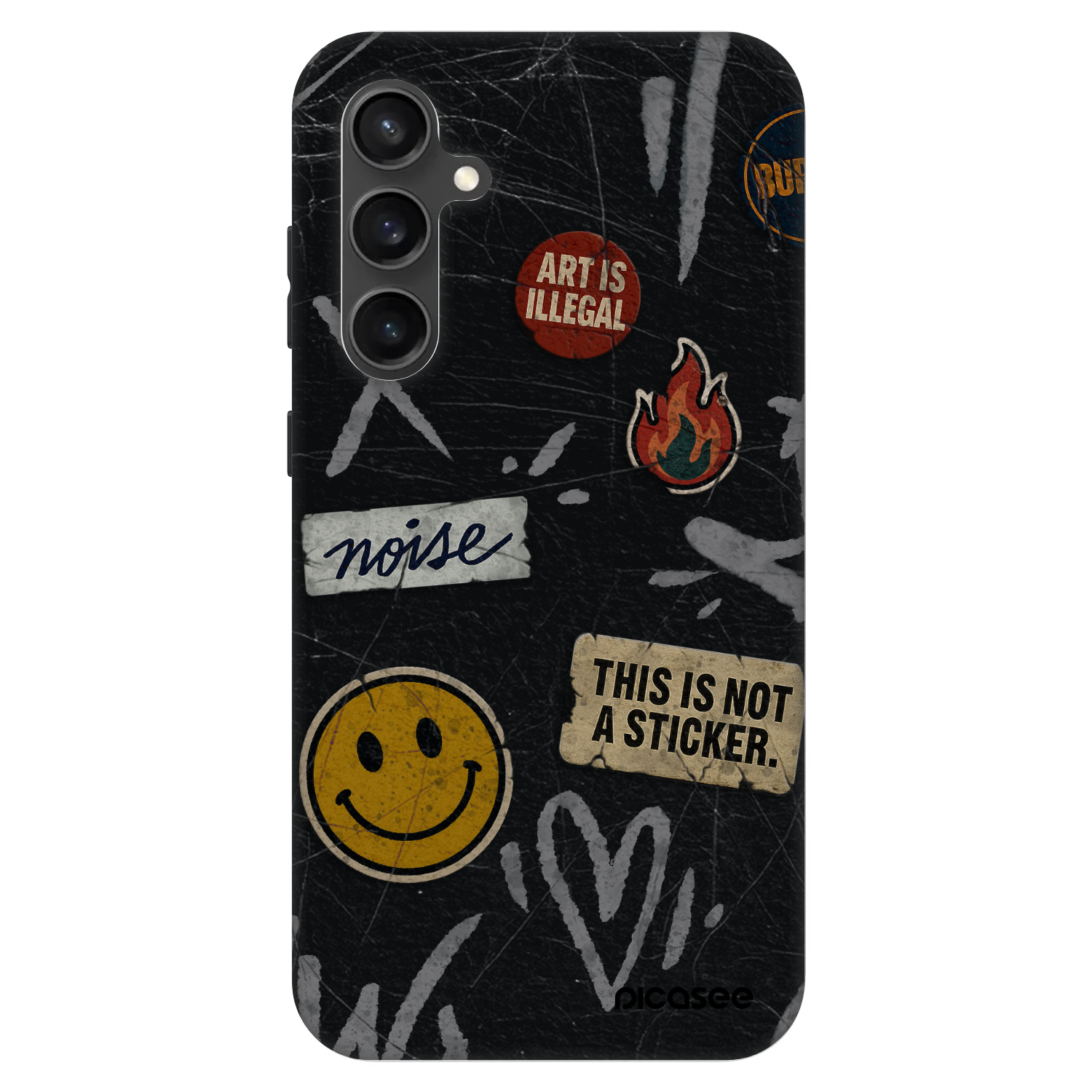 Picasee Fashion Case für Samsung Galaxy S23 FE S711B - STICKERS x TAGS