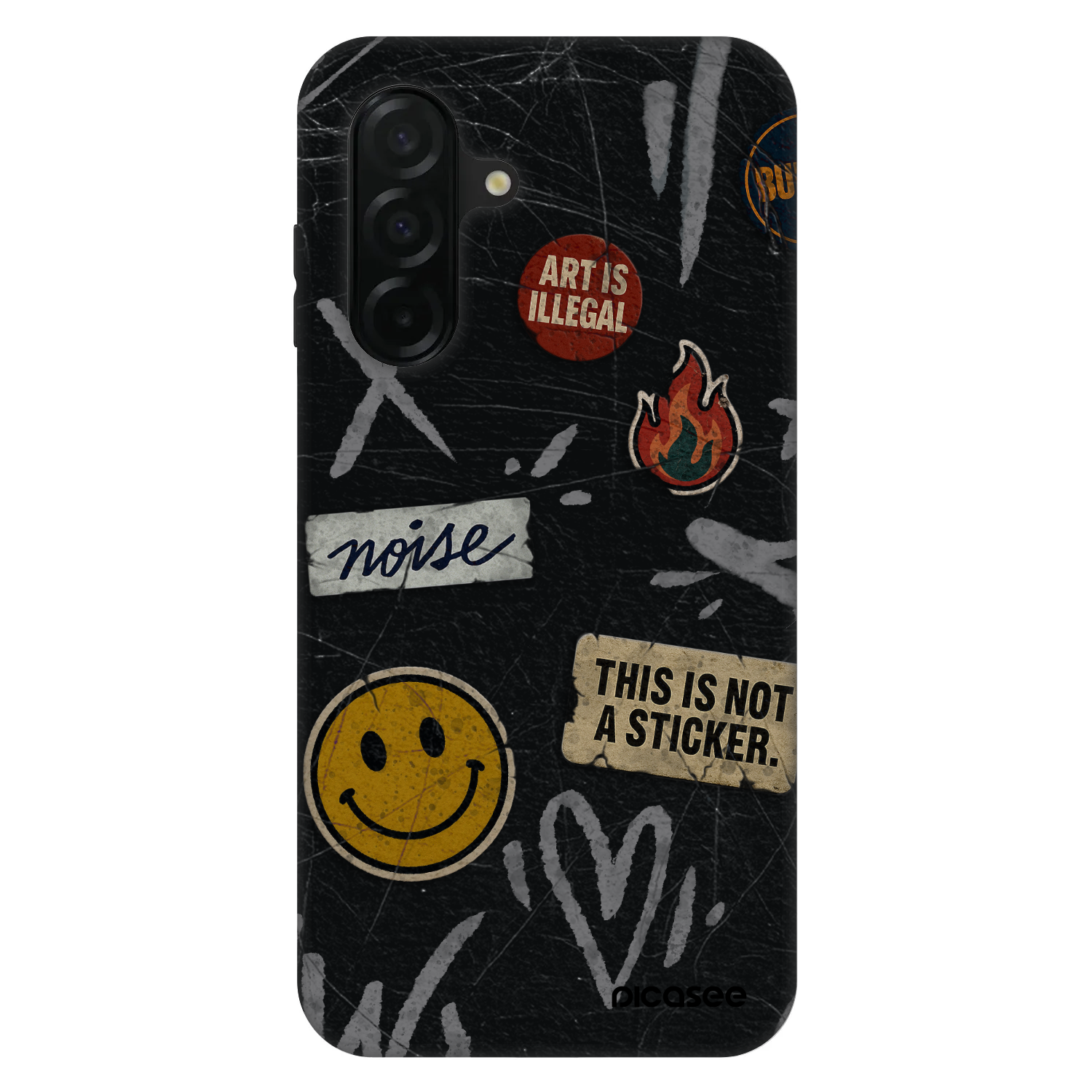 Picasee Fashion Case für Samsung Galaxy A26 5G A266B - STICKERS x TAGS