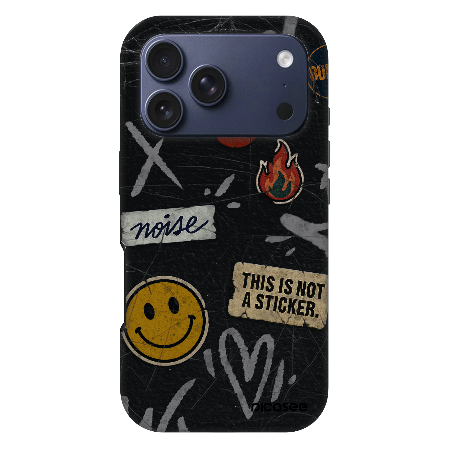 Picasee Fashion Case MagSafe für Apple iPhone 17 Pro - STICKERS x TAGS