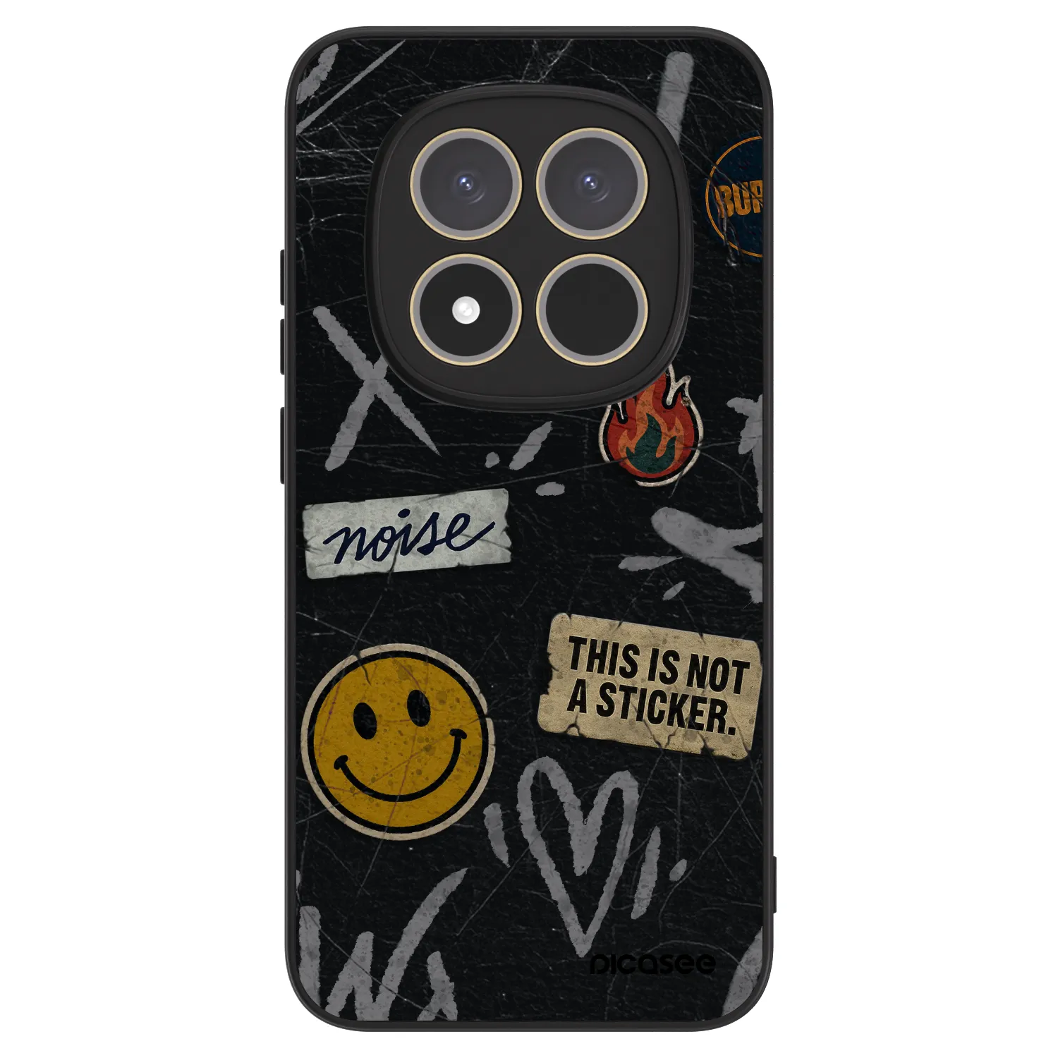 Picasee ULTIMATE CASE für Xiaomi Redmi Note 15 Pro 4G - STICKERS x TAGS