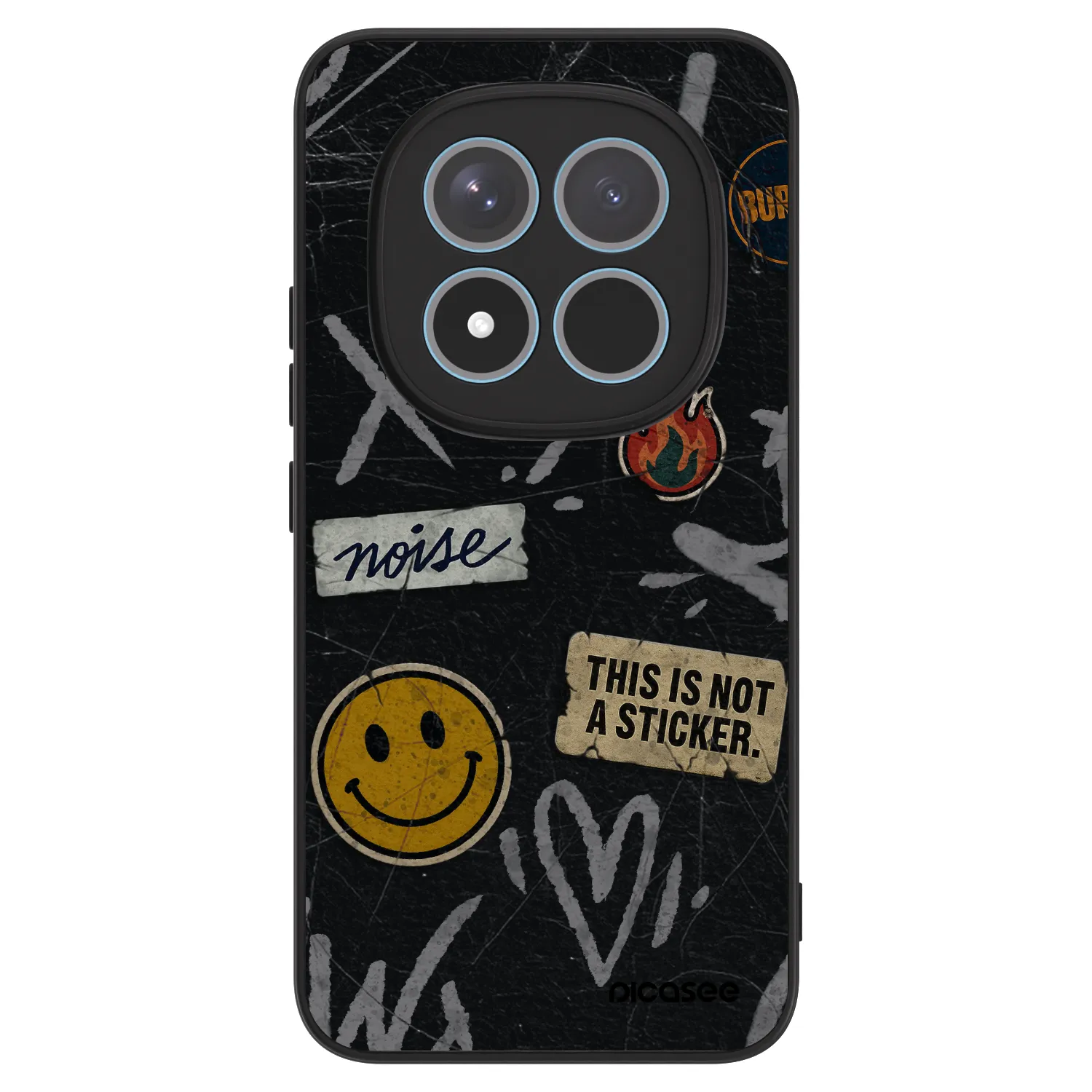 Picasee ULTIMATE CASE für Xiaomi Redmi Note 15 Pro+ - STICKERS x TAGS