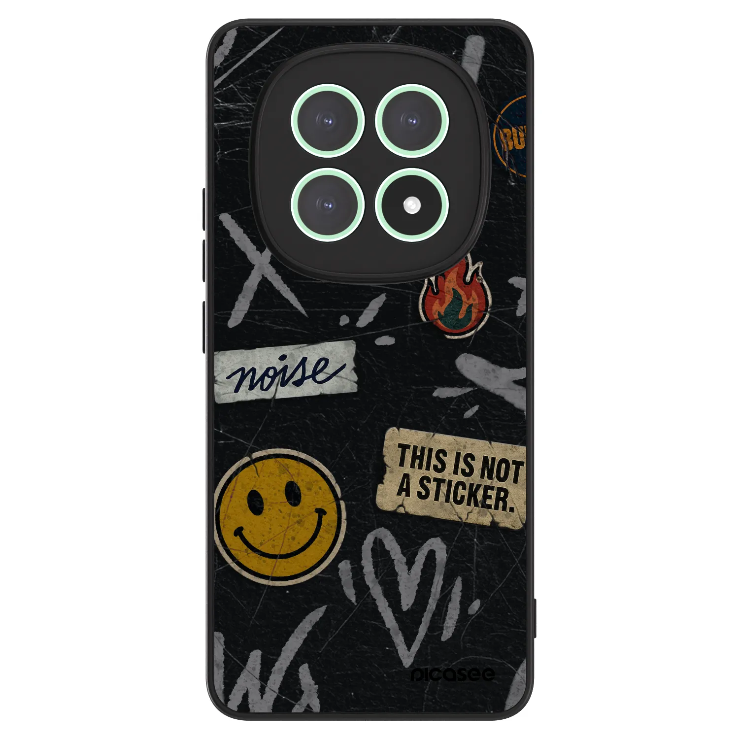 Picasee ULTIMATE CASE für Xiaomi Redmi Note 15 - STICKERS x TAGS