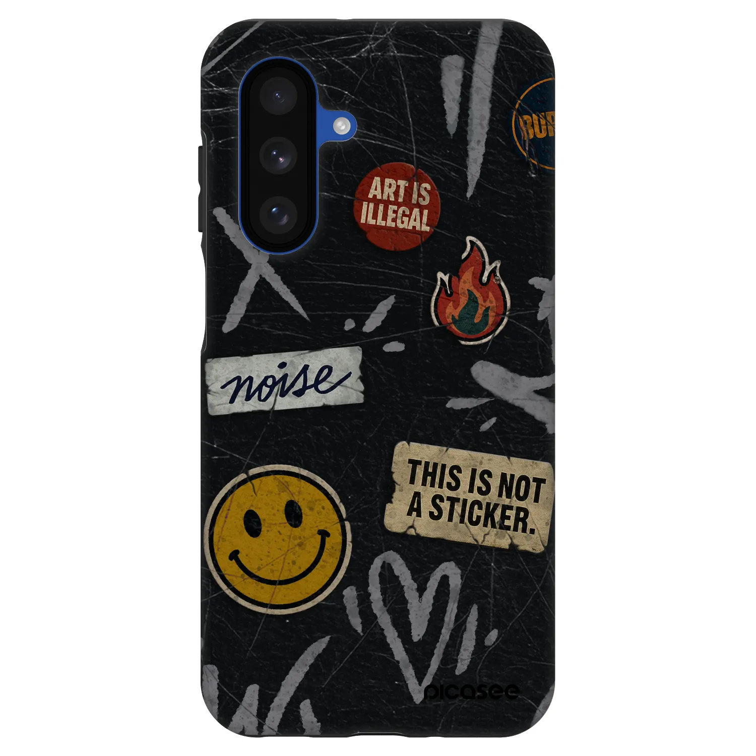Picasee Fashion Case für Samsung Galaxy A17 5G - STICKERS x TAGS
