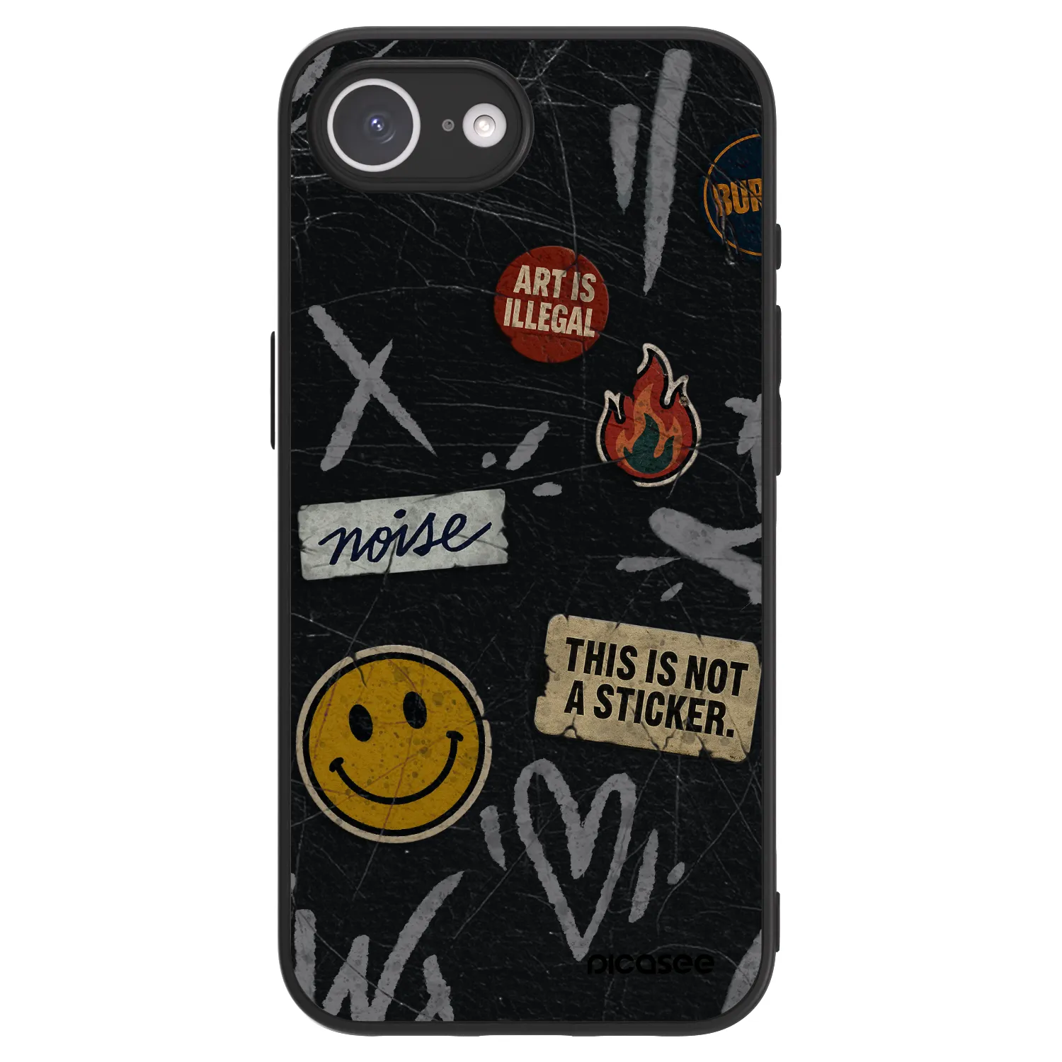 Picasee ULTIMATE CASE für Apple iPhone 17e - STICKERS x TAGS