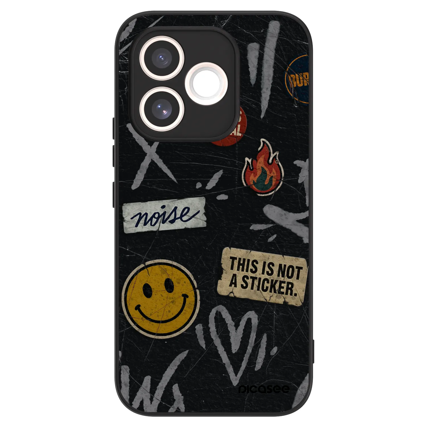 Picasee ULTIMATE CASE für Honor 600 Lite - STICKERS x TAGS
