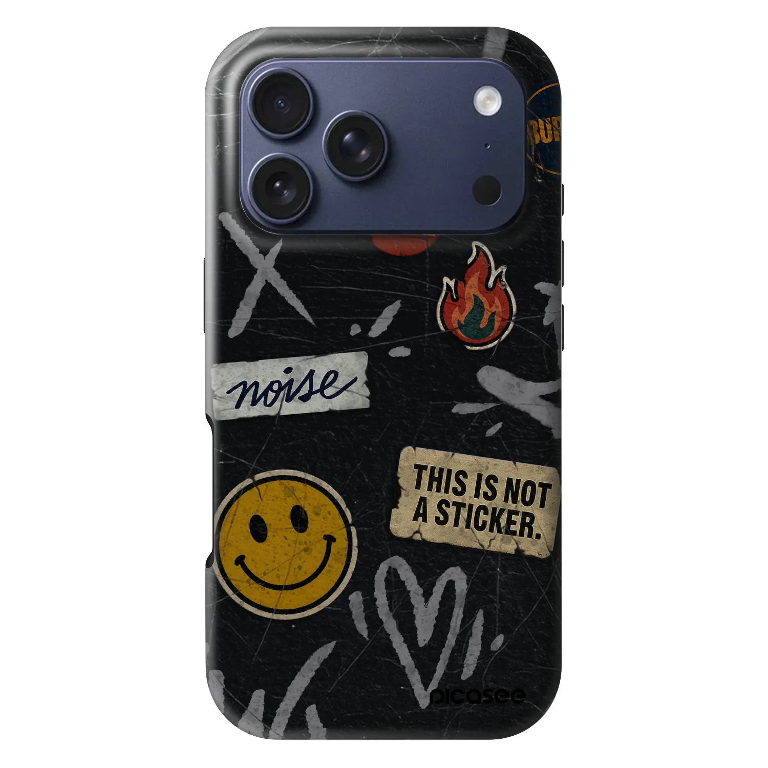 Picasee Fashion Case MagSafe für Apple iPhone 18 Pro - STICKERS x TAGS
