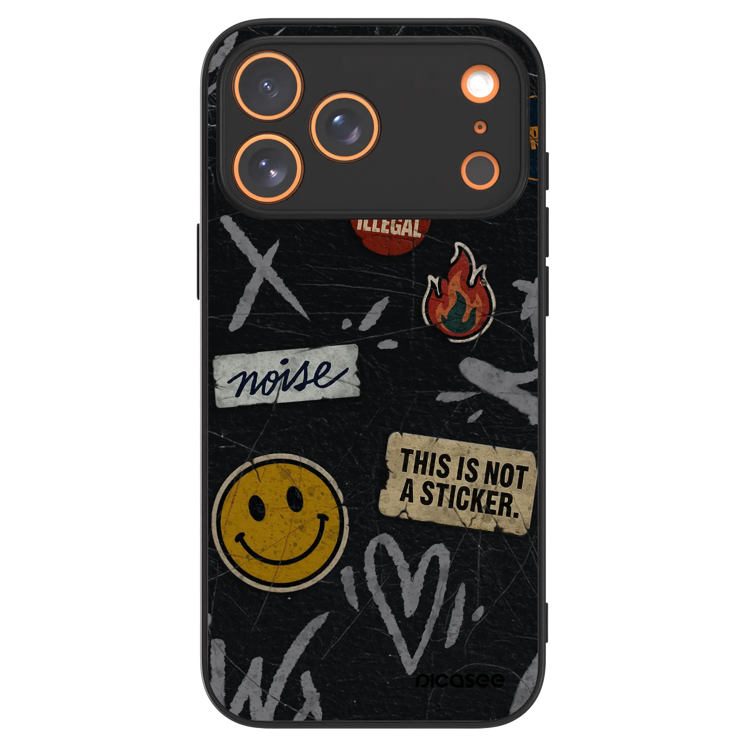 Picasee ULTIMATE CASE MagSafe für Apple iPhone 18 Pro Max - STICKERS x TAGS