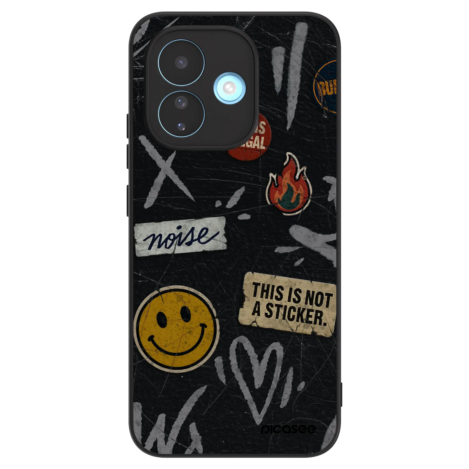 Picasee ULTIMATE CASE für Xiaomi Redmi Note 17 Pro 5G - STICKERS x TAGS