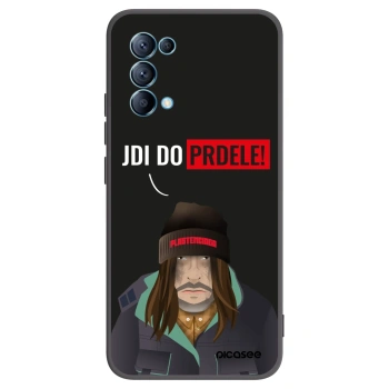 Picasee OPPO Reno 5 5G Hülle - Schwarzes Silikon - Bezďák