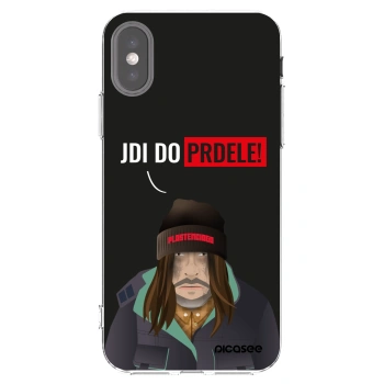 Picasee Apple iPhone X/XS Hülle - Transparentes Silikon - Bezďák