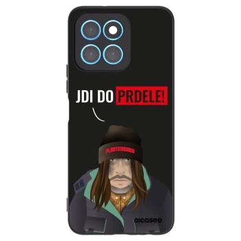 Picasee Honor X8 5G Hülle - Schwarzes Silikon - Bezďák