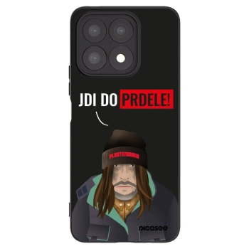 Picasee Honor X8a Hülle - Schwarzes Silikon - Bezďák