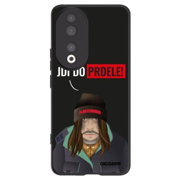 Picasee Honor 90 5G Hülle - Schwarzes Silikon - Bezďák