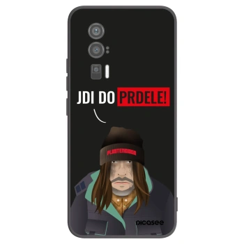 Picasee Xiaomi Poco F5 Pro 5G Hülle - Schwarzes Silikon - Bezďák