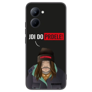 Picasee Realme C33 (2023) Hülle - Schwarzes Silikon - Bezďák