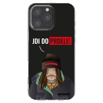 Picasee Apple iPhone 16 Pro Max Hülle - Transparentes Silikon - Bezďák