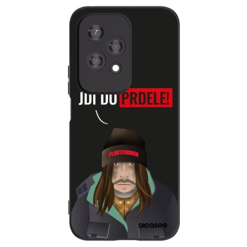 Picasee Honor 200 Lite Hülle - Schwarzes Silikon - Bezďák