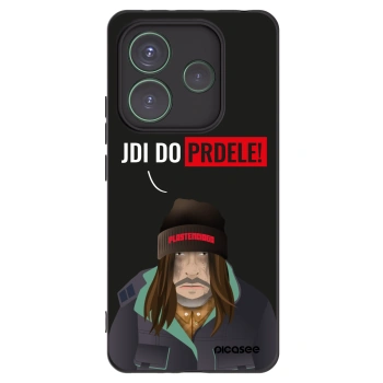 Picasee Xiaomi Redmi Note 14 5G Hülle - Schwarzes Silikon - Bezďák