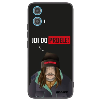 Picasee Motorola Moto G34 5G Hülle - Schwarzes Silikon - Bezďák