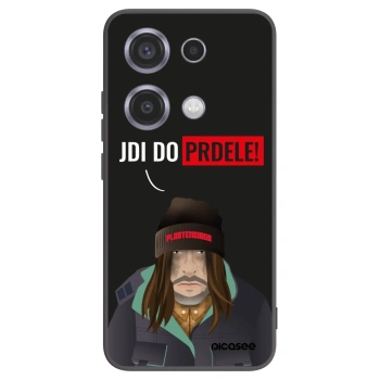 Picasee Xiaomi Redmi Note 14S Hülle - Schwarzes Silikon - Bezďák