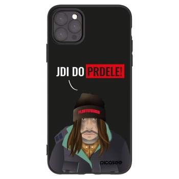 Picasee Apple iPhone 11 Pro Max Hülle - Schwarzes Silikon - Bezďák