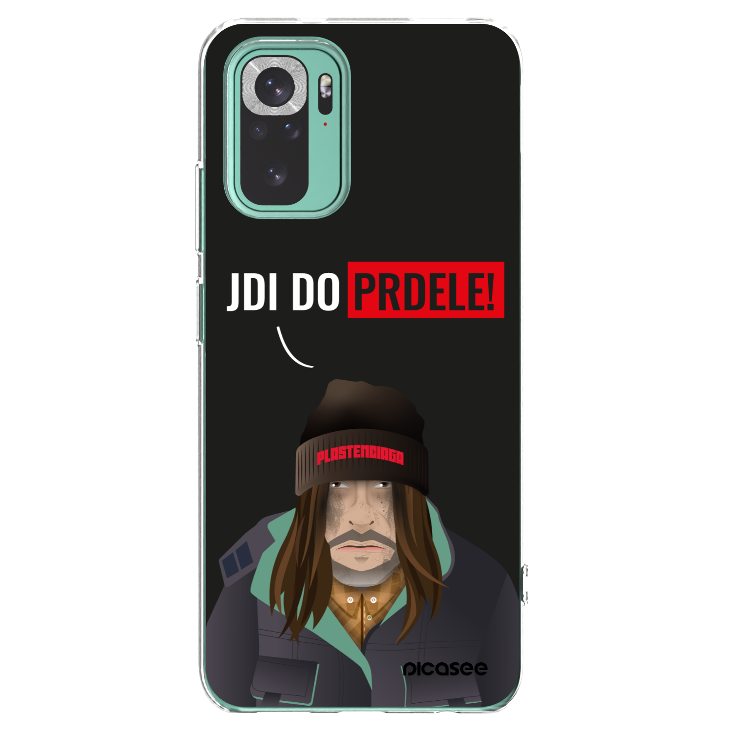 Picasee Xiaomi Redmi Note 10 Pro Hülle - Transparentes Silikon - Bezďák