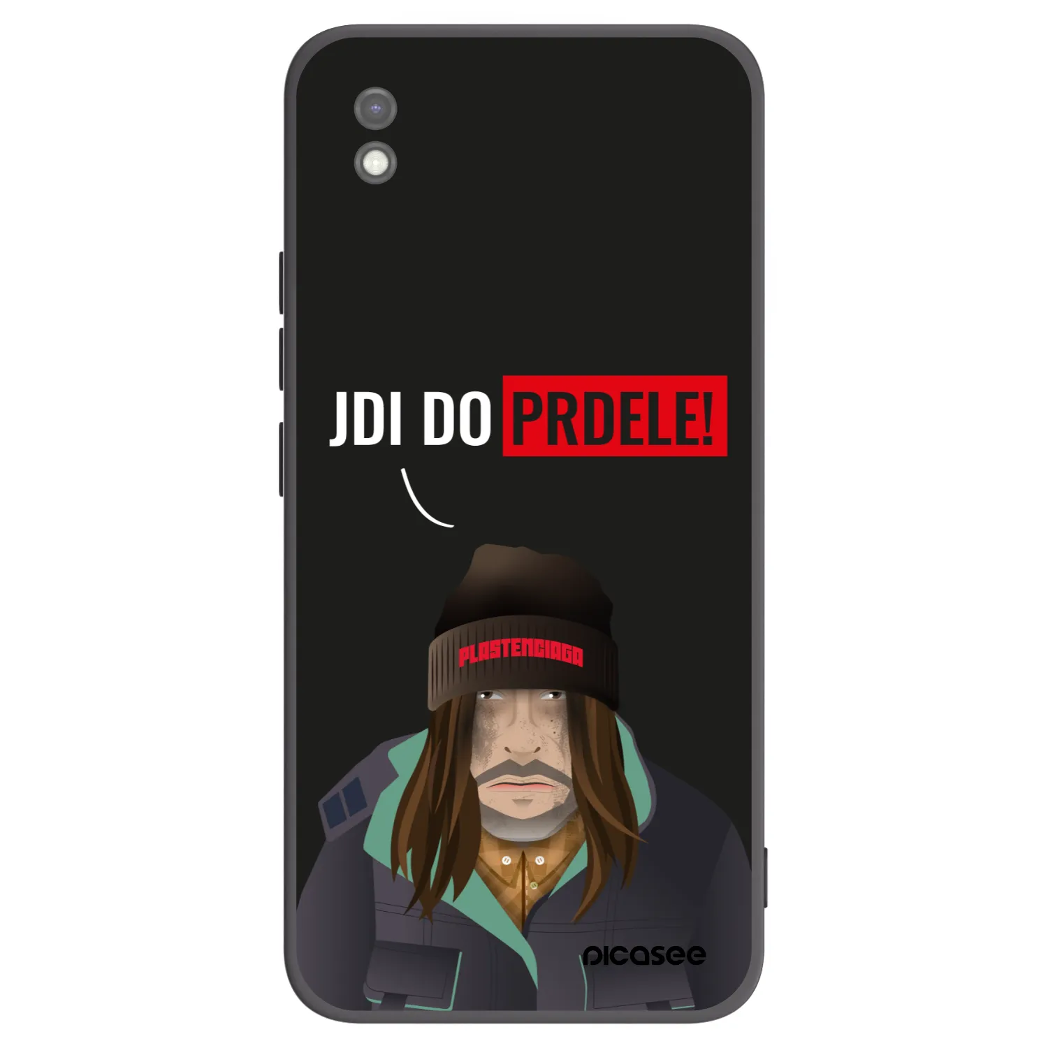 Picasee Xiaomi Redmi 9AT Hülle - Schwarzes Silikon - Bezďák