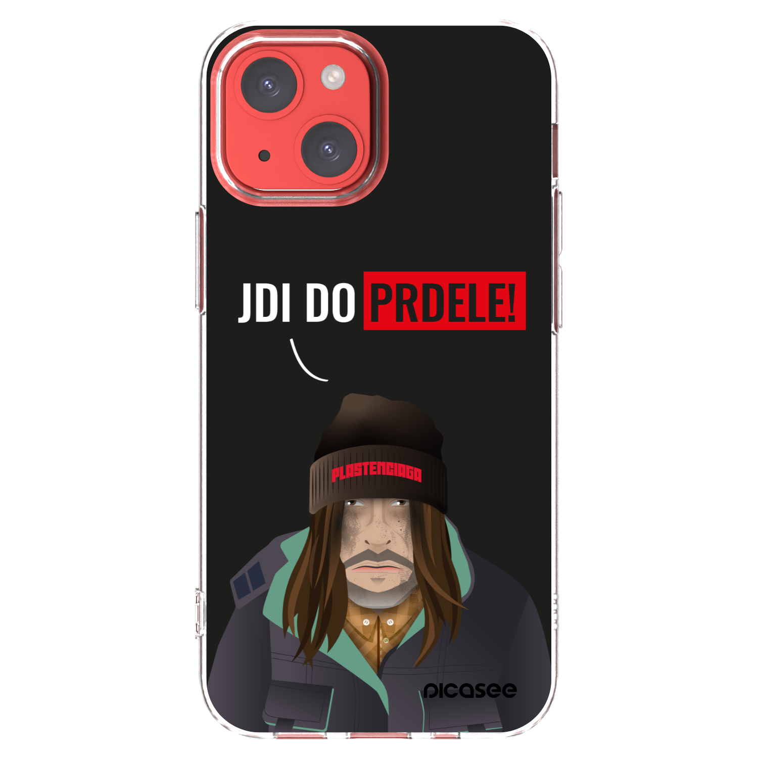 Picasee Apple iPhone 13 mini Hülle - Transparentes Silikon - Bezďák
