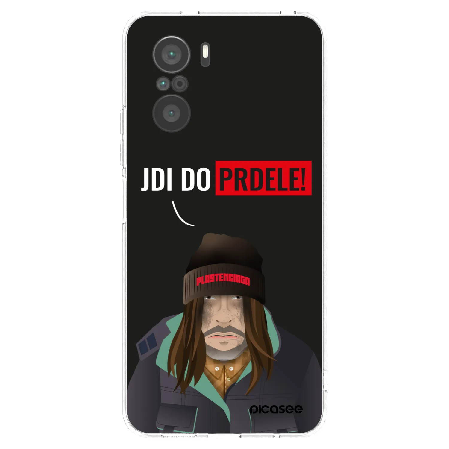 Picasee Xiaomi Poco F3 Hülle - Transparentes Silikon - Bezďák