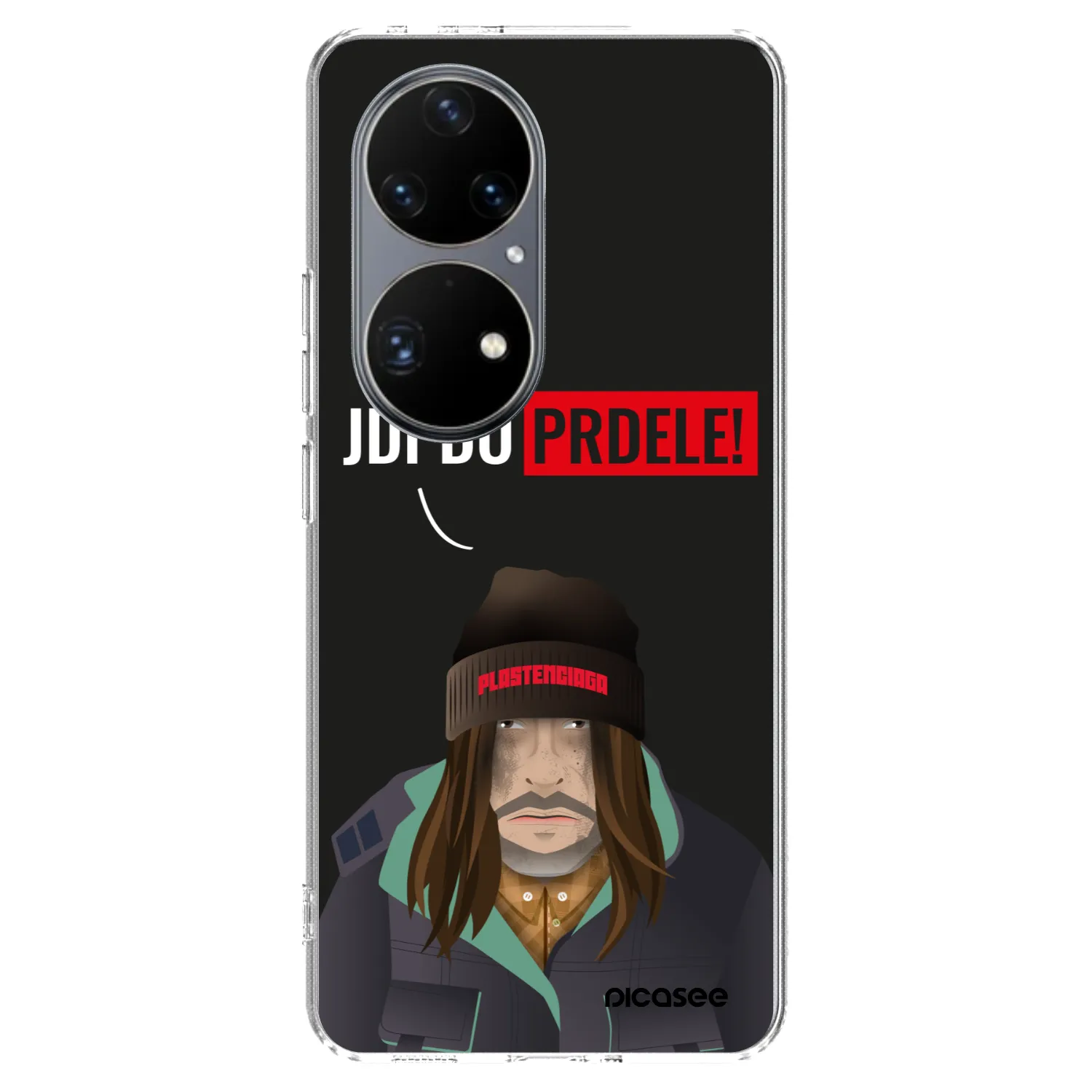 Picasee Huawei P50 Hülle - Transparentes Silikon - Bezďák