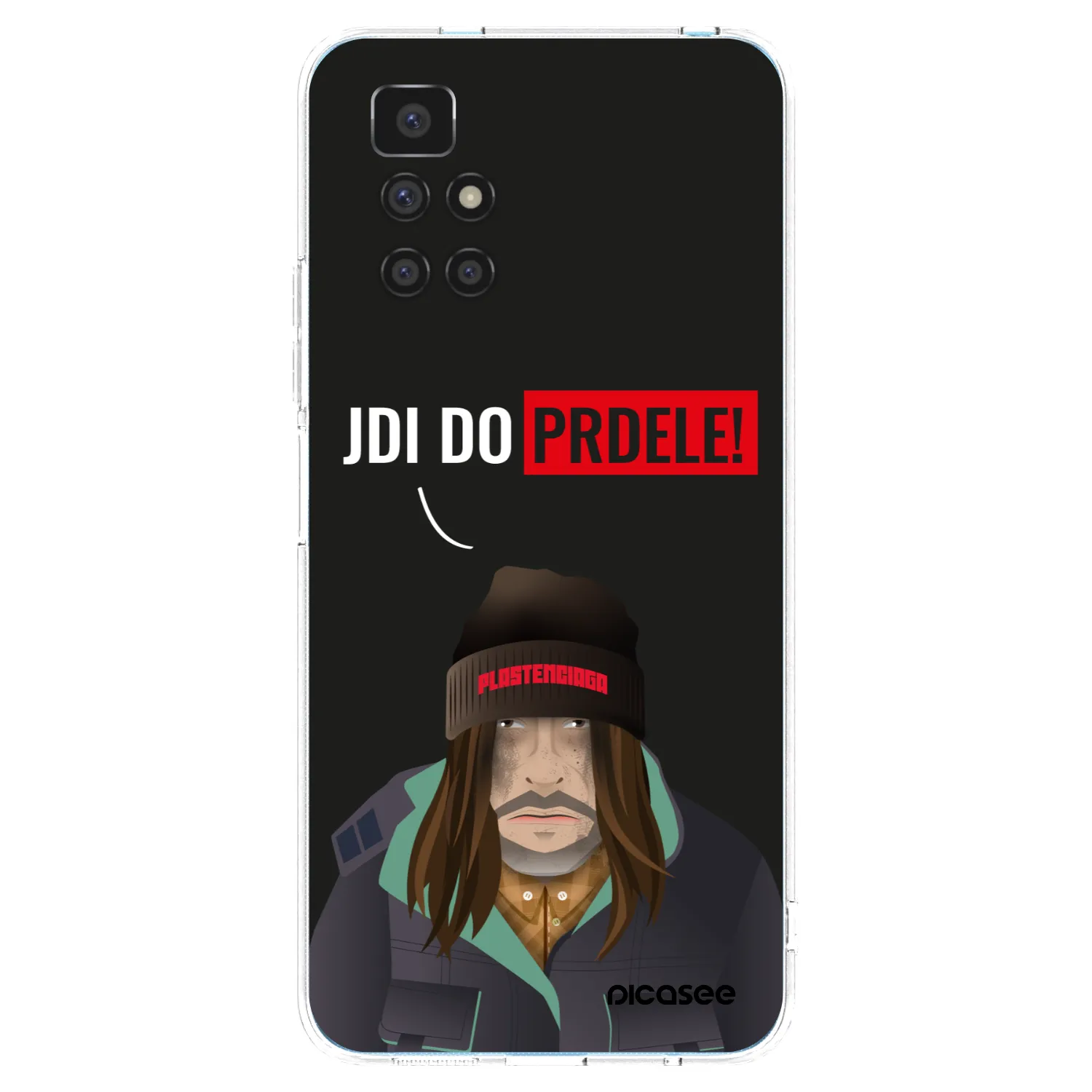 Picasee Xiaomi Redmi 10 Hülle - Transparentes Silikon - Bezďák