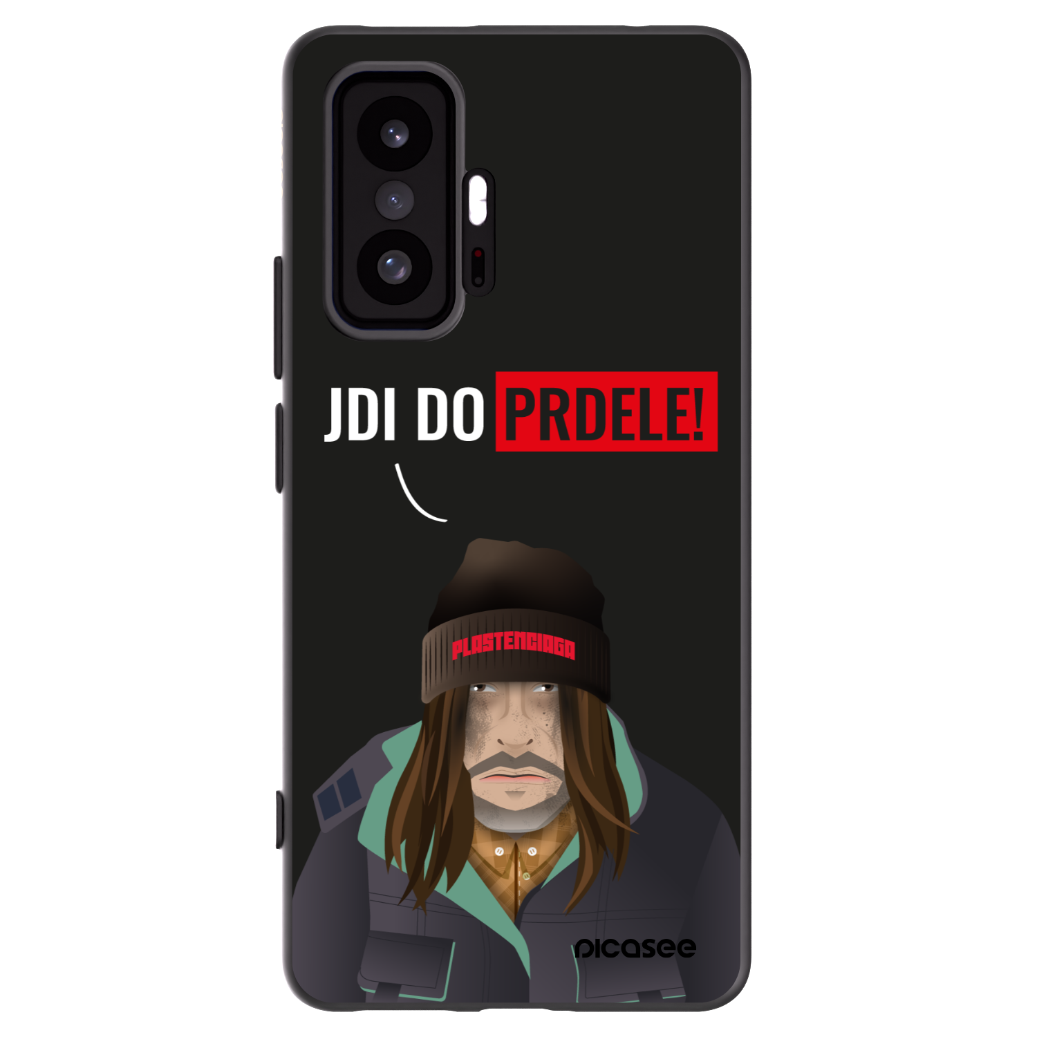 Picasee Xiaomi 11T Pro Hülle - Schwarzes Silikon - Bezďák