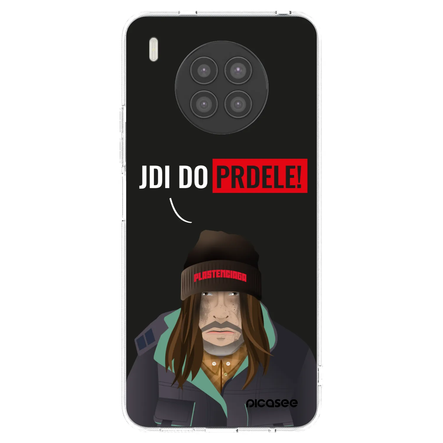 Picasee Huawei Nova 8i Hülle - Transparentes Silikon - Bezďák