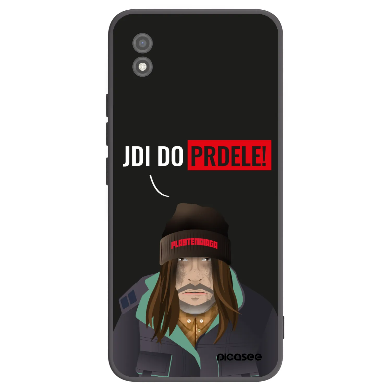 Picasee Realme C11 (2021) Hülle - Schwarzes Silikon - Bezďák