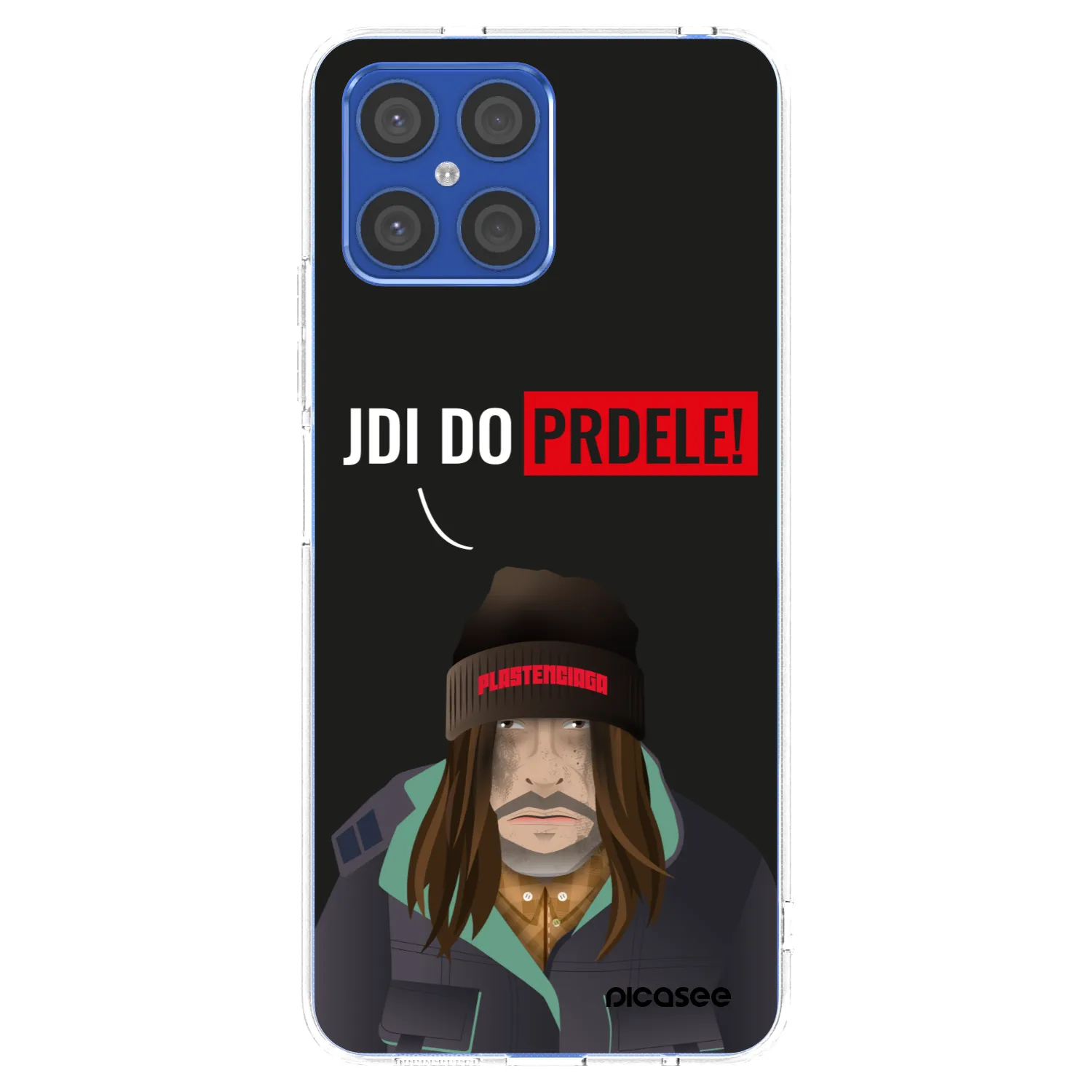 Picasee Honor X8 4G Hülle - Transparentes Silikon - Bezďák