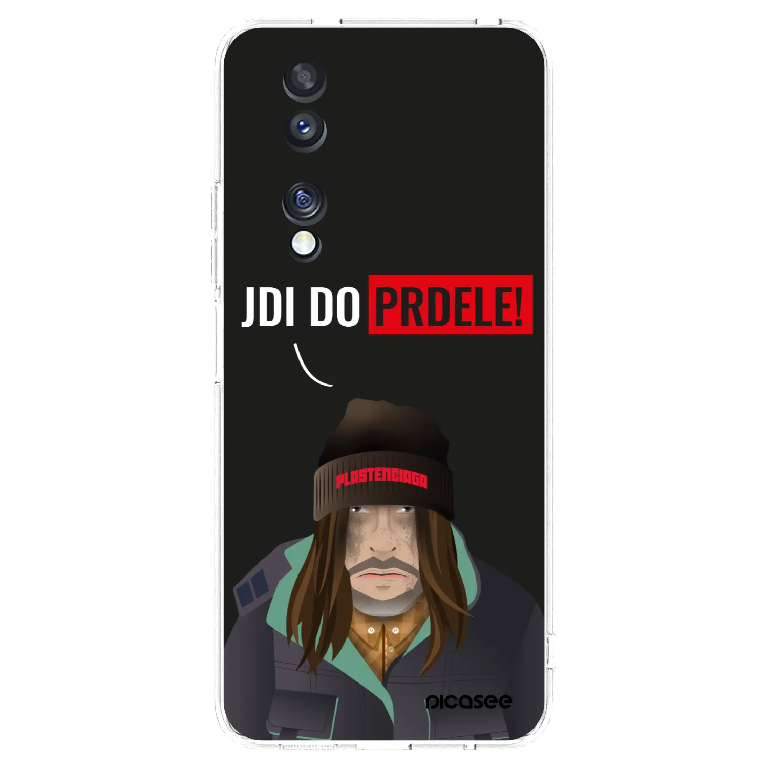 Picasee Honor 70 Hülle - Transparentes Silikon - Bezďák