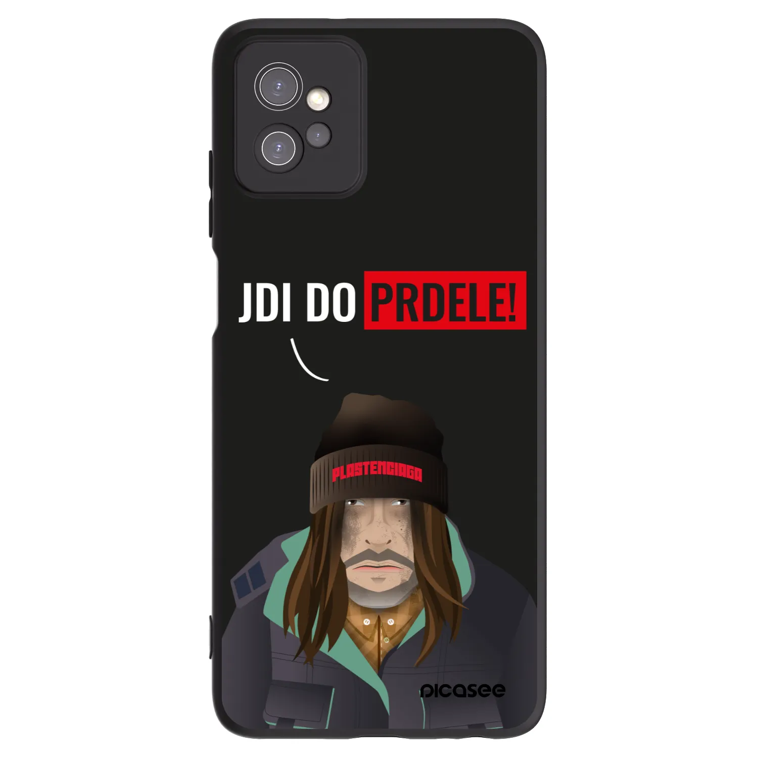 Picasee Motorola Moto G32 Hülle - Schwarzes Silikon - Bezďák