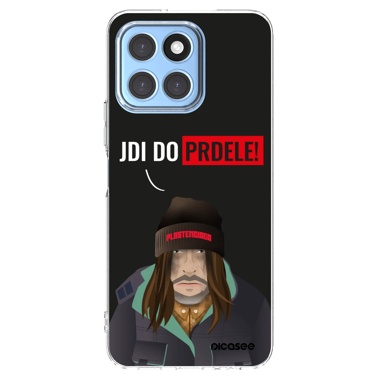 Picasee Honor X6 Hülle - Transparentes Silikon - Bezďák