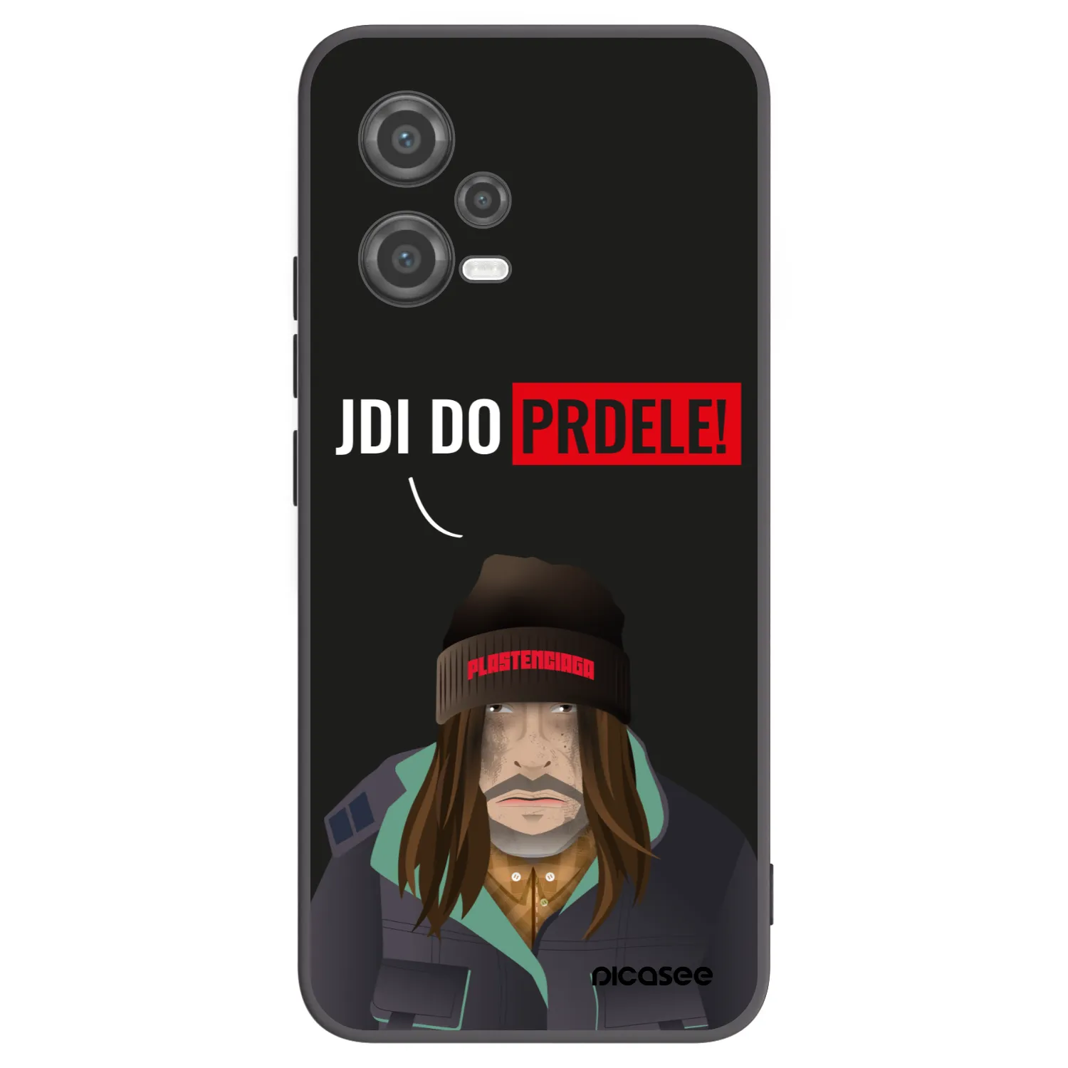 Picasee Xiaomi Poco X5 Hülle - Schwarzes Silikon - Bezďák