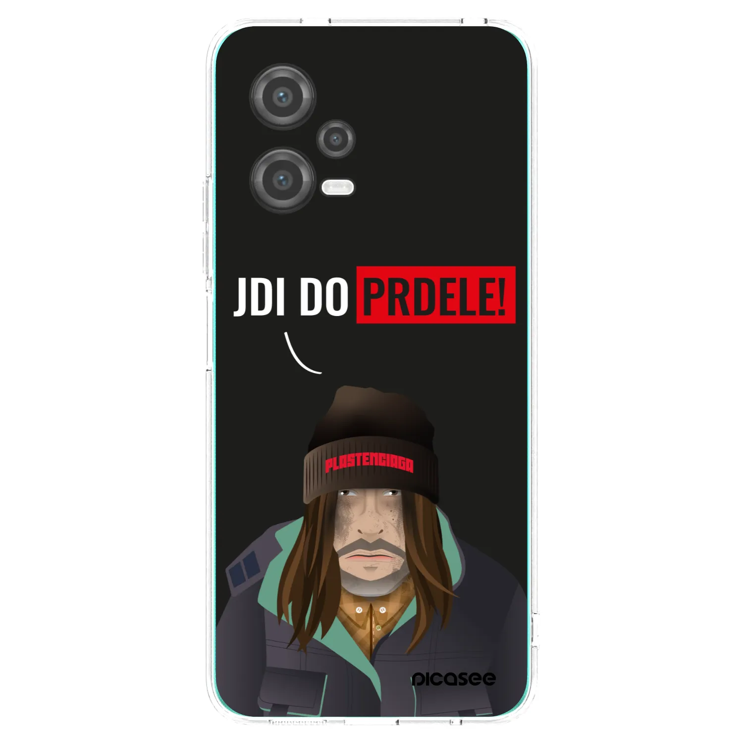 Picasee Xiaomi Poco X5 Hülle - Transparentes Silikon - Bezďák