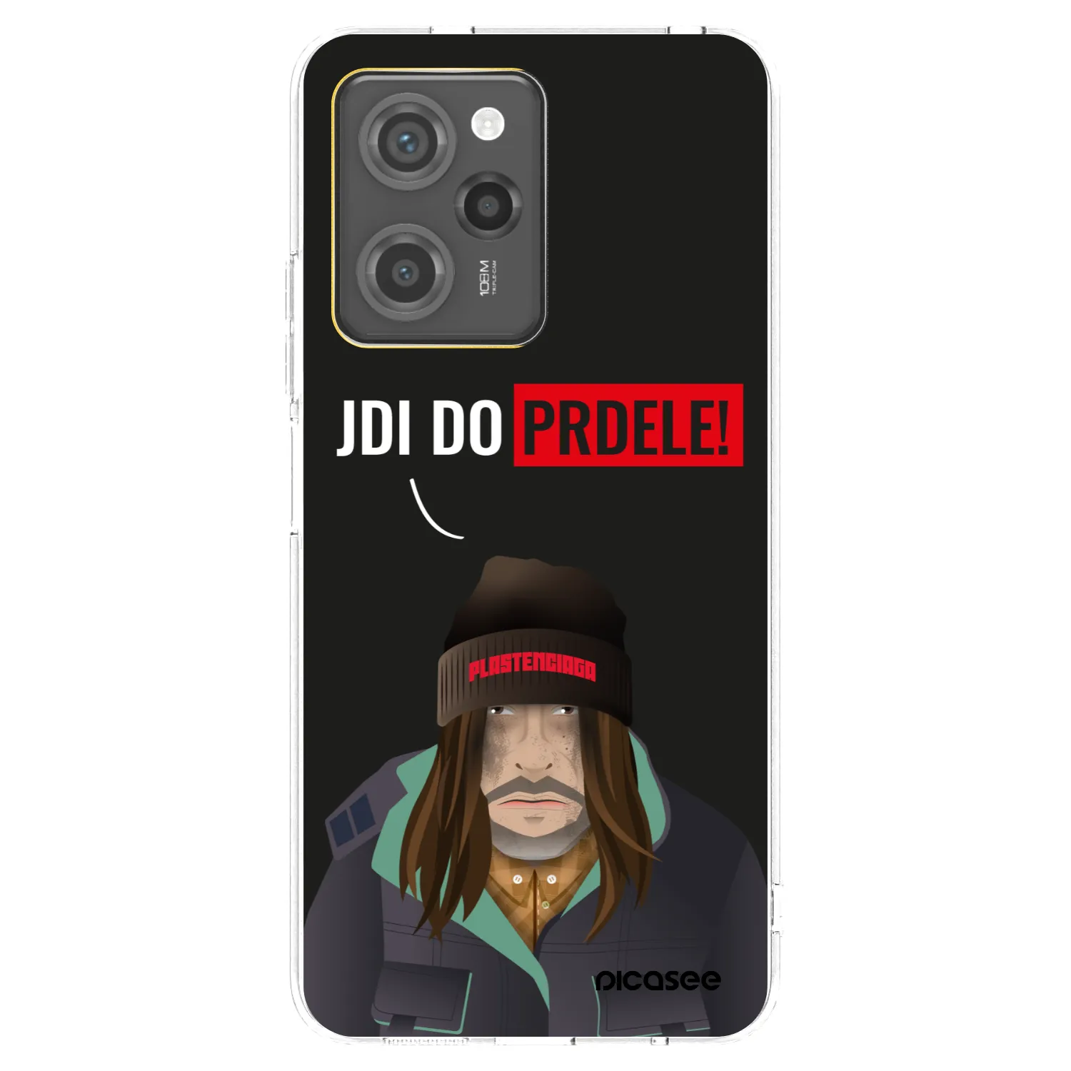 Picasee Xiaomi Poco X5 Pro Hülle - Transparentes Silikon - Bezďák