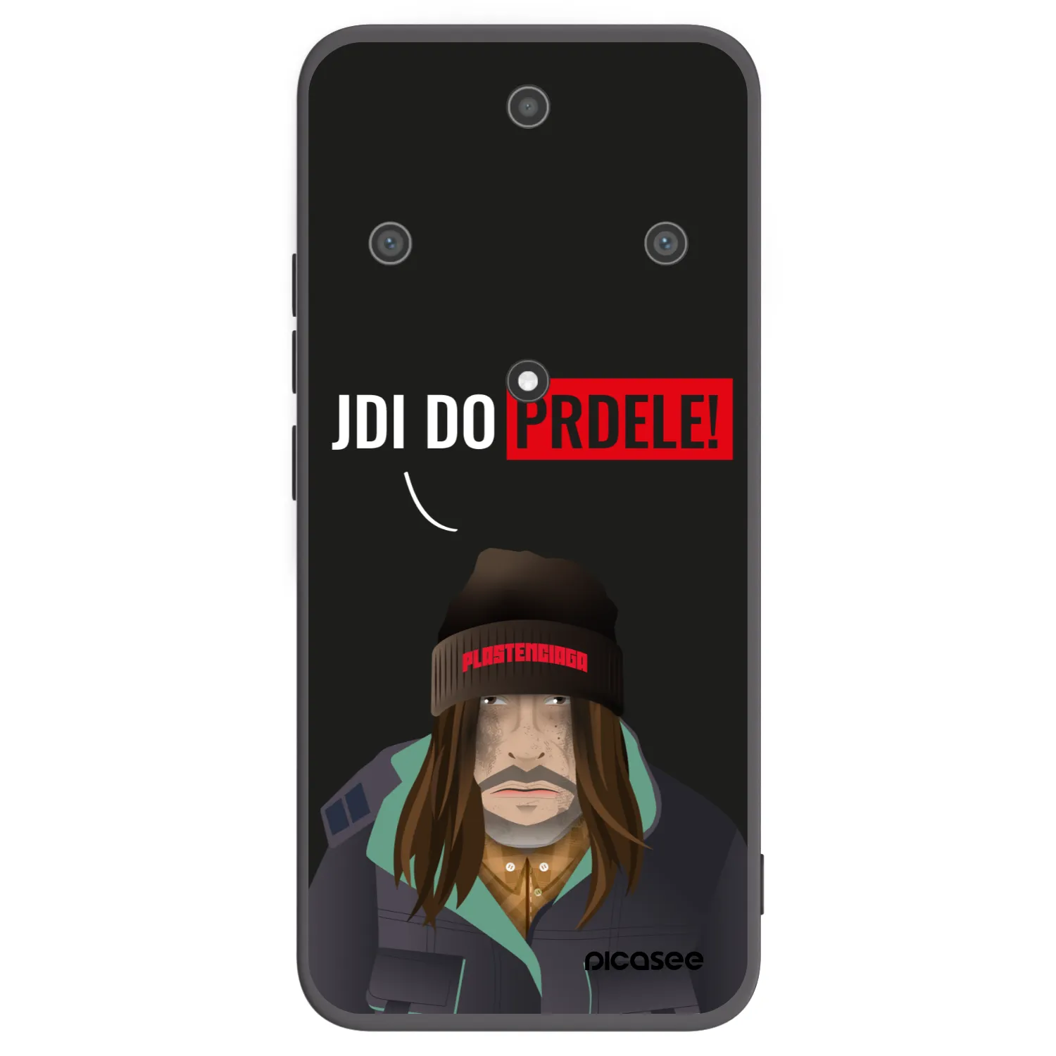 Picasee Honor Magic5 Lite 5G Hülle - Schwarzes Silikon - Bezďák